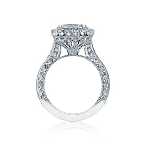 Tacori Platinum RoyalT Round Diamond Engagement Ring (1.4 CTW)