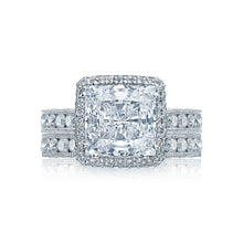 Load image into Gallery viewer, Tacori Platinum RoyalT Princess Diamond Engagement Ring (1.35 CTW)