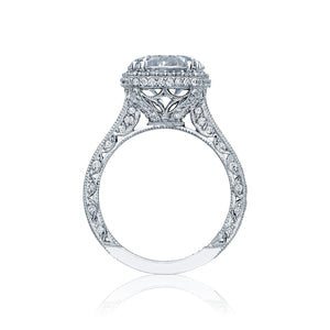 Tacori Platinum RoyalT Round Diamond Engagement Ring Setting   (1.31 CTW)