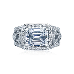 Tacori Platinum RoyalT  Engagement Ring (1.2 CTW)