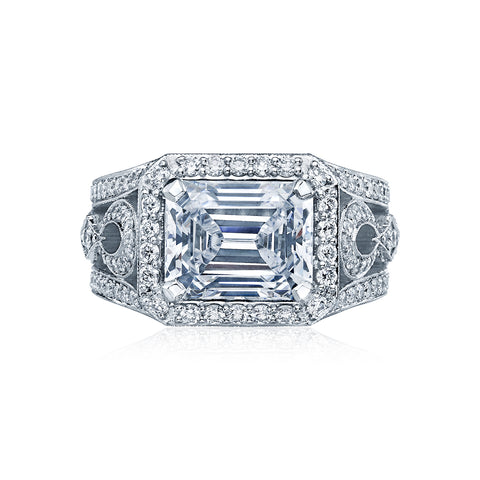 Tacori Platinum RoyalT  Engagement Ring Setting  (1.2 CTW)