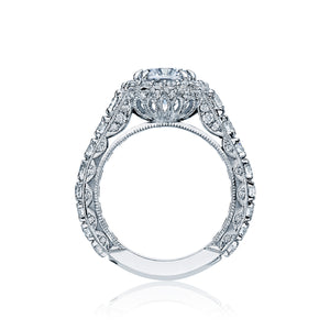 Tacori Platinum RoyalT Cushion Diamond Engagement Ring (2.57 CTW)