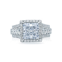 Load image into Gallery viewer, Tacori Platinum RoyalT Princess Diamond Engagement Ring (2.63 CTW)