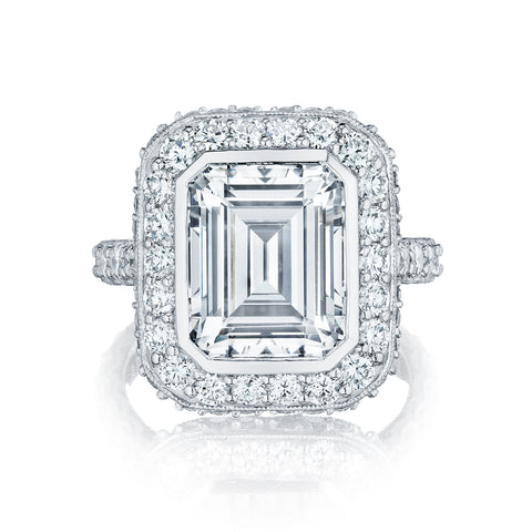 Tacori Platinum RoyalT Engagement Ring Setting  (2.1 CTW)