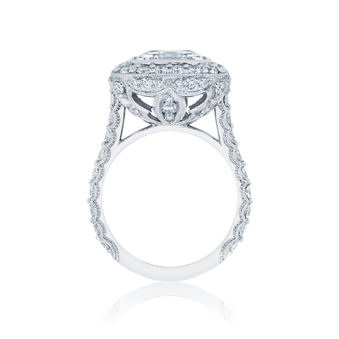 Tacori Platinum RoyalT Engagement Ring Setting  (2.1 CTW)