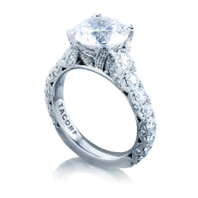 Load image into Gallery viewer, Tacori Platinum RoyalT Round Diamond Engagement Ring (1.65 CTW)