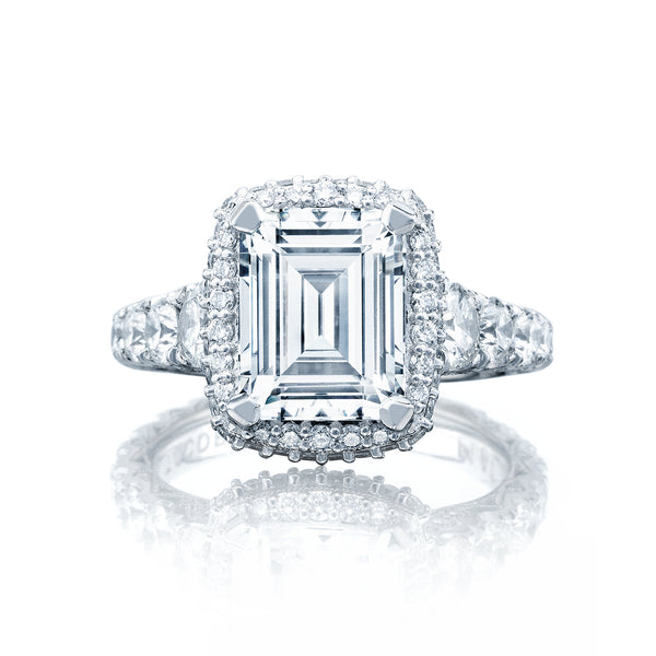 Tacori Platinum RoyalT  Engagement Ring Setting  (1.95 CTW)