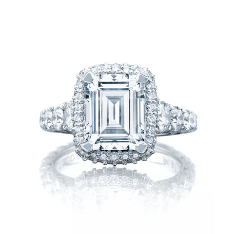 Tacori Platinum RoyalT  Engagement Ring Setting  (1.95 CTW)