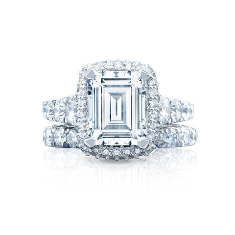 Tacori Platinum RoyalT  Engagement Ring Setting  (1.95 CTW)