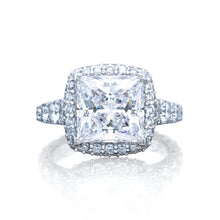 Load image into Gallery viewer, Tacori Platinum RoyalT Princess Diamond Engagement Ring (2.06 CTW)
