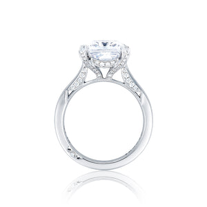 Tacori Platinum RoyalT Princess Diamond Engagement Ring (0.22 CTW)