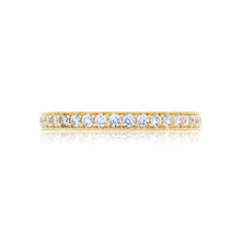 Load image into Gallery viewer, Tacori 18k Yellow Gold RoyalT Diamond Wedding Band (0.65 CTW)