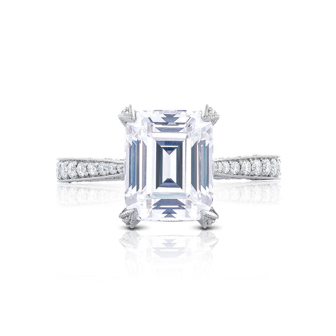 Tacori Platinum RoyalT  Engagement Ring Setting   (0.75 CTW)