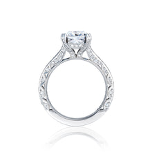 Load image into Gallery viewer, Tacori Platinum RoyalT Princess Diamond Engagement Ring (0.73 CTW)