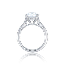 Load image into Gallery viewer, Tacori Platinum RoyalT Oval Diamond Engagement Ring (0.47 CTW)