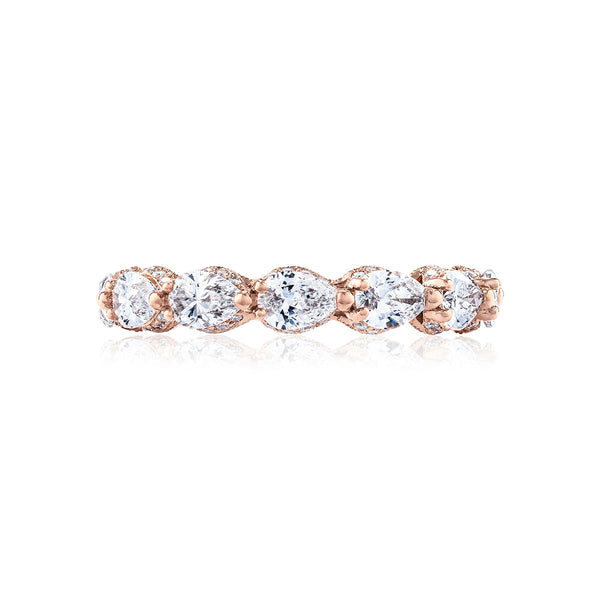 Tacori 18k Rose Gold RoyalT Diamond Wedding Band (2.22 CTW)