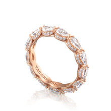 Load image into Gallery viewer, Tacori 18k Rose Gold RoyalT Diamond Wedding Band (2.22 CTW)