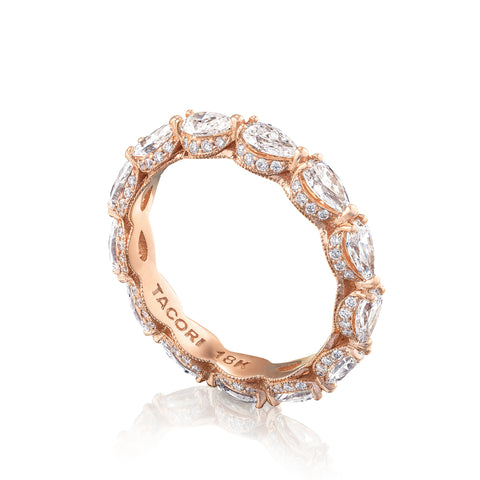 Tacori 18k Rose Gold RoyalT Diamond Wedding Band (2.22 CTW)