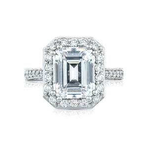 Tacori Platinum RoyalT  Engagement Ring (1.36 CTW)