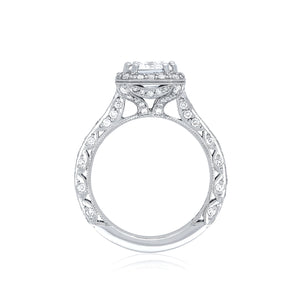 Tacori Platinum RoyalT  Engagement Ring (1 CTW)