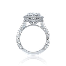 Load image into Gallery viewer, Tacori Platinum  RoyalT Oval Diamond Engagement Ring (1.26 CTW)