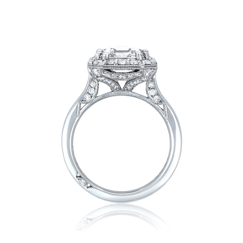 Tacori Platinum RoyalT  Engagement Ring Setting  (0.78 CTW)