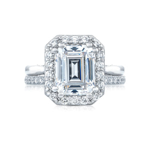 Tacori Platinum RoyalT  Engagement Ring (0.78 CTW)
