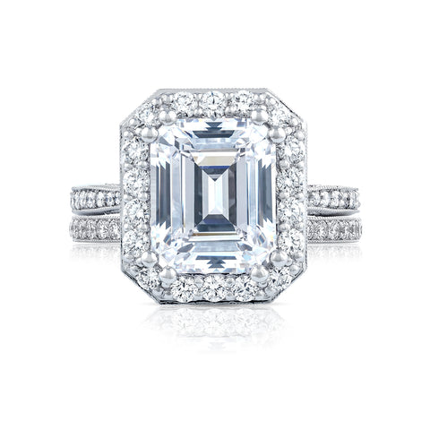 Tacori Platinum RoyalT  Engagement Ring Setting  (1.11 CTW)