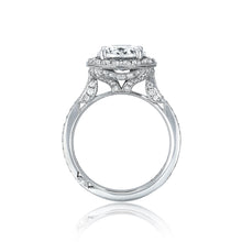 Load image into Gallery viewer, Tacori Platinum RoyalT Oval Diamond Engagement Ring (0.92 CTW)