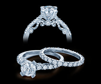 Verragio Insignia Round Diamond Engagement Ring Setting (0.85 CTW)