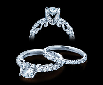 Verragio Insignia Round Diamond Engagement Ring Setting  (0.60 CTW)