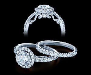 Verragio Insignia Round Diamond Engagement Ring (0.85 CTW)