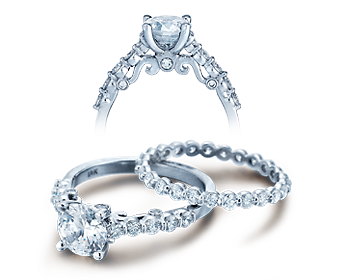 Verragio Insignia Round Diamond Engagement Ring Setting  (0.45 CTW)