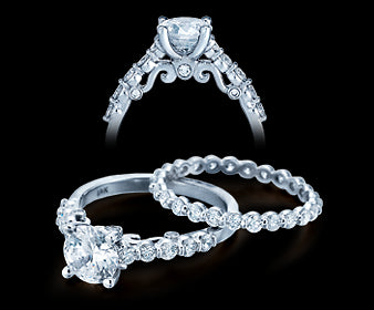 Verragio Insignia Round Diamond Engagement Ring Setting  (0.45 CTW)