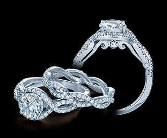 Verragio Insignia Round Diamond Engagement Ring (0.35 CTW)