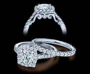 Verragio Insignia Round Diamond Engagement Ring (0.55 CTW)