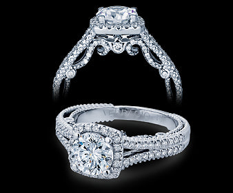 Verragio Insignia Round Diamond Engagement Ring Setting  (0.45 CTW)