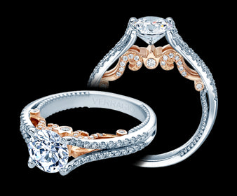 Verragio Insignia Round Diamond Engagement Ring Setting (0.40 CTW)