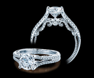 Verragio Insignia Round Diamond Engagement Ring (0.40 CTW)