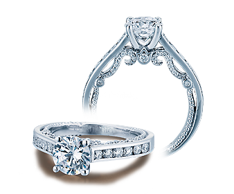 Verragio Insignia Round Diamond Engagement Ring  Setting  (0.60 CTW)