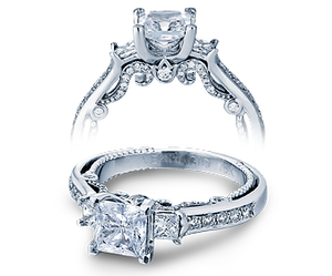 Verragio Insignia Princess Diamond Engagement Ring Setting