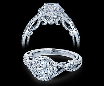 Verragio Insignia Round Diamond Engagement Ring (0.45 CTW)