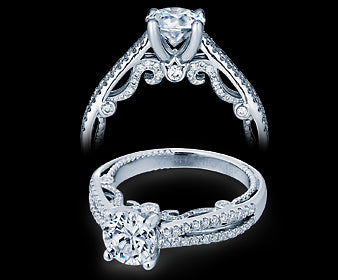 Verragio Insignia Princess Diamond Engagement Ring (0.55 CTW)