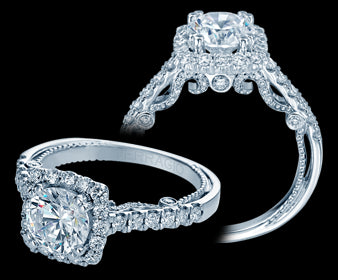 Verragio Insignia Round Diamond Engagement Ring (0.65 CTW)