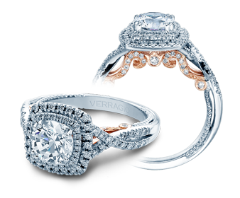 Verragio Insignia Round Diamond Engagement Ring Setting (0.55 CTW)