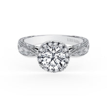 Load image into Gallery viewer, KirkKara Carmella Round Diamond Diamond Engagement Ring (0.17 CTW)
