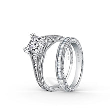 Load image into Gallery viewer, KirkKara Stella Princess Diamond Diamond Engagement Ring