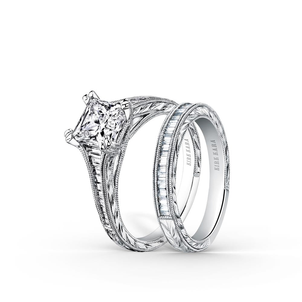 KirkKara Stella Princess Diamond Diamond Engagement Ring