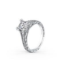 Load image into Gallery viewer, KirkKara Stella Princess Diamond Diamond Engagement Ring