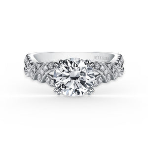 KirkKara Pirouetta Round Diamond Diamond Engagement Ring